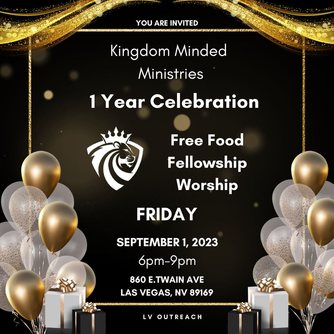 Kingdom Minded 1 Year Celebration