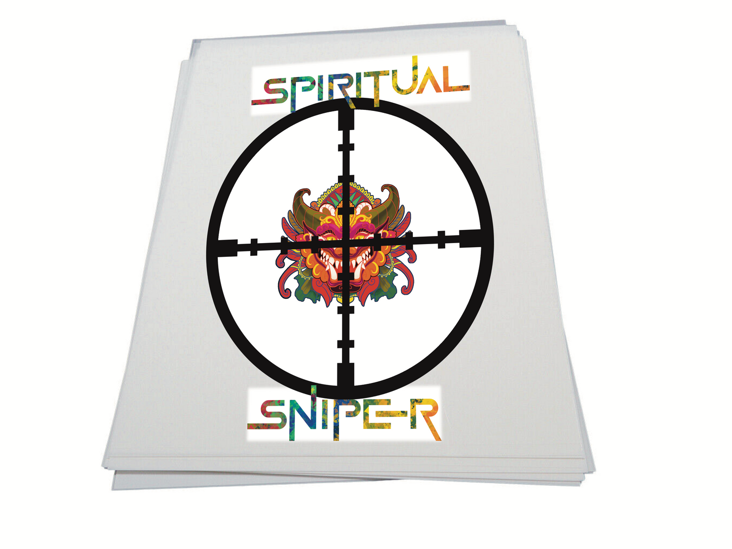 Spiritual Sniper - DTF Transfer Sheet
