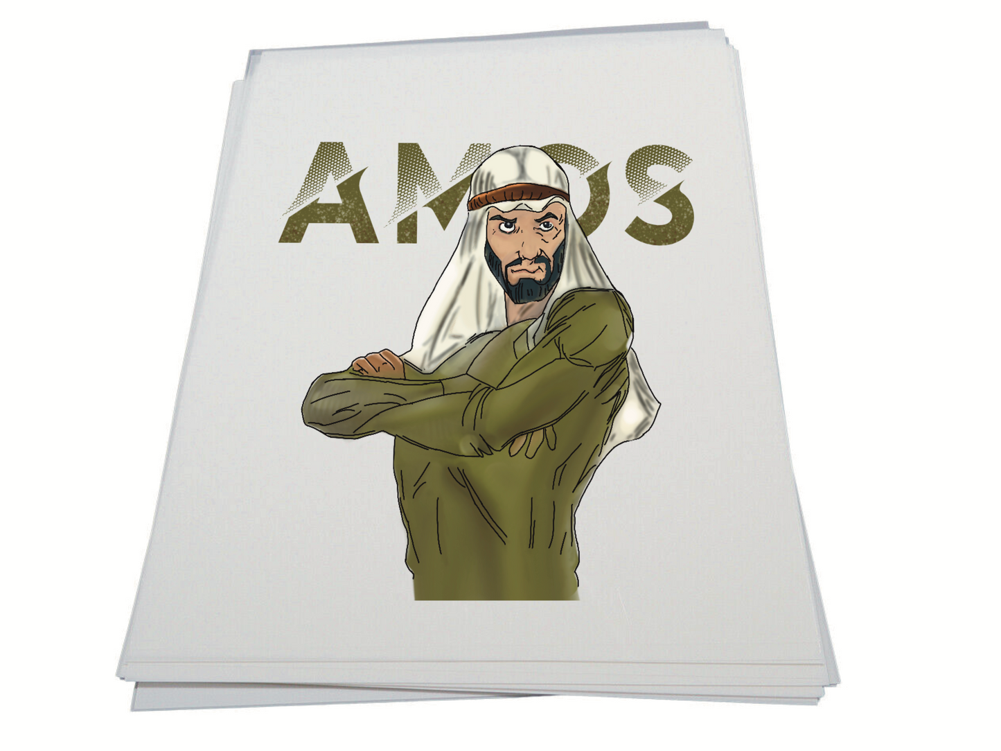 Amos - DTF Transfer Sheet