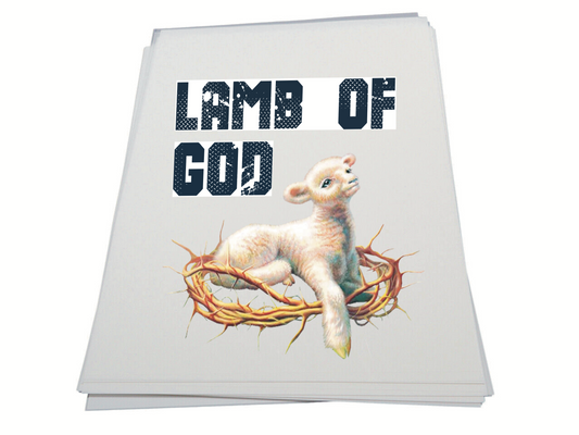 Lamb Of God - DTF Transfer Sheet